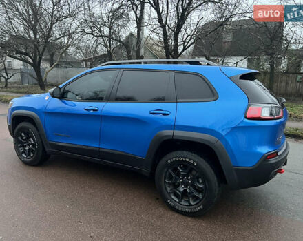 Синий Джип Чероки, объемом двигателя 3.2 л и пробегом 133 тыс. км за 20000 $, фото 10 на Automoto.ua