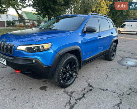 Синий Джип Чероки, объемом двигателя 3.2 л и пробегом 133 тыс. км за 21500 $, фото 1 на Automoto.ua