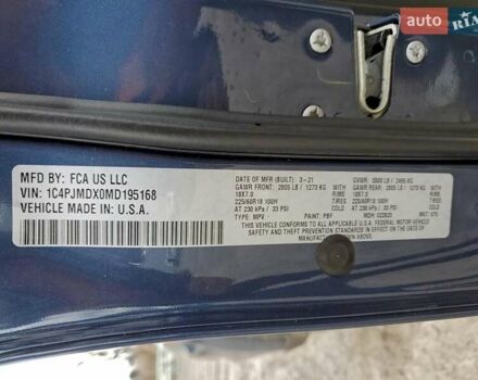 Синий Джип Чероки, объемом двигателя 3.24 л и пробегом 63 тыс. км за 3800 $, фото 12 на Automoto.ua