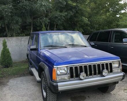 Синій Джип Cherokee, об'ємом двигуна 2.5 л та пробігом 150 тис. км за 7500 $, фото 1 на Automoto.ua