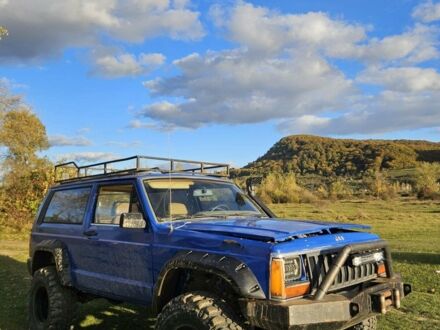 Синій Джип Cherokee, об'ємом двигуна 2.5 л та пробігом 100 тис. км за 5999 $, фото 1 на Automoto.ua