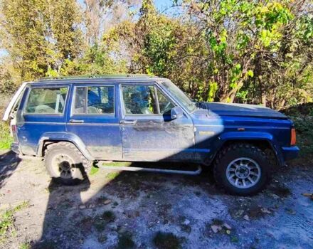 Джип Чероки 1987 в Киеве на Automoto.ua Синий Джип Чероки, объемом двигателя 4 л и пробегом 200 тыс. км за 2700 $, фото 1 на Automoto.ua