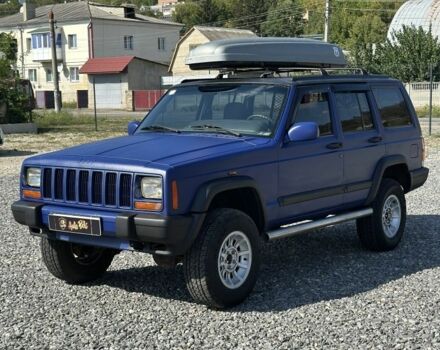 Синий Джип Чероки, объемом двигателя 2.5 л и пробегом 200 тыс. км за 5499 $, фото 1 на Automoto.ua