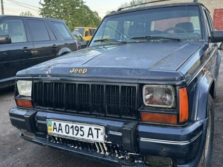 Джип Cherokee 1992 у Дрогобичі на Automoto.ua Синій Джип Cherokee, об'ємом двигуна 4 л та пробігом 1 тис. км за 1450 $, фото 1 на Automoto.ua