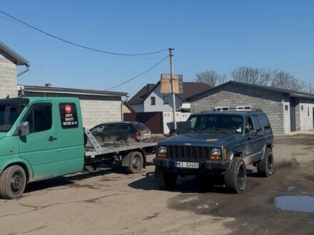 Синій Джип Cherokee, об'ємом двигуна 4 л та пробігом 200 тис. км за 3500 $, фото 1 на Automoto.ua