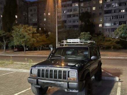 Джип Чероки 1993 в Каменское - Днепродзержинск на Automoto.ua Синий Джип Чероки, объемом двигателя 2.5 л и пробегом 280 тыс. км за 4900 $, фото 1 на Automoto.ua