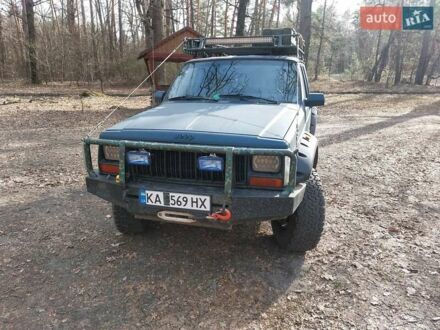 Джип Cherokee 1994 у Гадяче на Automoto.ua Синій Джип Cherokee, об'ємом двигуна 3.96 л та пробігом 258 тис. км за 7700 $, фото 1 на Automoto.ua
