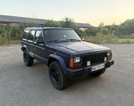Синій Джип Cherokee, об'ємом двигуна 2.5 л та пробігом 250 тис. км за 3450 $, фото 1 на Automoto.ua