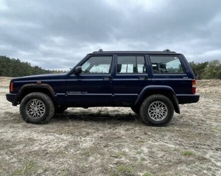 Джип Чероки 1997 в Киеве на Automoto.ua Синий Джип Чероки, объемом двигателя 2.5 л и пробегом 300 тыс. км за 3300 $, фото 1 на Automoto.ua