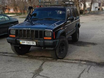 Синій Джип Cherokee, об'ємом двигуна 0.25 л та пробігом 281 тис. км за 6001 $, фото 1 на Automoto.ua