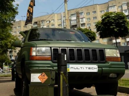 Синий Джип Чероки, объемом двигателя 2.5 л и пробегом 323 тыс. км за 8026 $, фото 1 на Automoto.ua