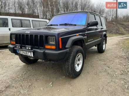 Джип Cherokee 1999 у Каменце-Подольском на Automoto.ua Синій Джип Cherokee, об'ємом двигуна 2.5 л та пробігом 268 тис. км за 7900 $, фото 1 на Automoto.ua