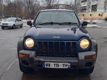 Синий Джип Чероки, объемом двигателя 2.8 л и пробегом 100 тыс. км за 3836 $, фото 1 на Automoto.ua