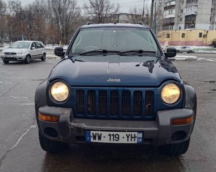 Синий Джип Чероки, объемом двигателя 2.8 л и пробегом 100 тыс. км за 3836 $, фото 1 на Automoto.ua