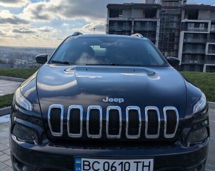 Синий Джип Чероки, объемом двигателя 3.24 л и пробегом 217 тыс. км за 11900 $, фото 1 на Automoto.ua