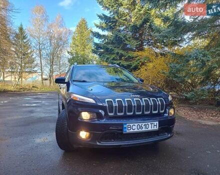 Синий Джип Чероки, объемом двигателя 3.24 л и пробегом 213 тыс. км за 12300 $, фото 1 на Automoto.ua