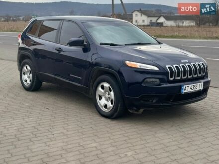Синій Джип Cherokee, об'ємом двигуна 2.36 л та пробігом 329 тис. км за 9500 $, фото 1 на Automoto.ua