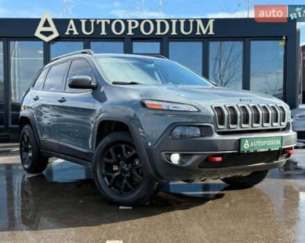 Синий Джип Чероки, объемом двигателя 3.24 л и пробегом 196 тыс. км за 14999 $, фото 1 на Automoto.ua