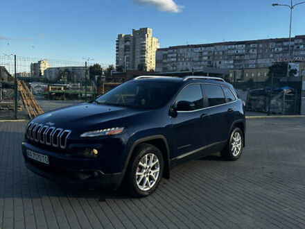 Синій Джип Cherokee, об'ємом двигуна 2.36 л та пробігом 114 тис. км за 13000 $, фото 1 на Automoto.ua