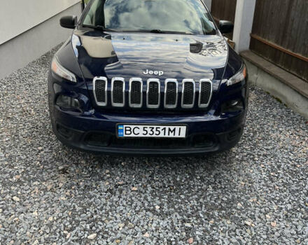 Синій Джип Cherokee, об'ємом двигуна 2.36 л та пробігом 188 тис. км за 10500 $, фото 1 на Automoto.ua