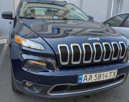 Синій Джип Cherokee, об'ємом двигуна 2.36 л та пробігом 221 тис. км за 14300 $, фото 1 на Automoto.ua
