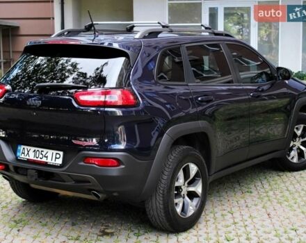 Синий Джип Чероки, объемом двигателя 3.24 л и пробегом 147 тыс. км за 17500 $, фото 1 на Automoto.ua