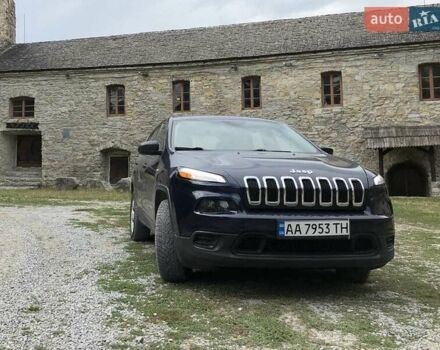 Синій Джип Cherokee, об'ємом двигуна 2.36 л та пробігом 168 тис. км за 12500 $, фото 1 на Automoto.ua