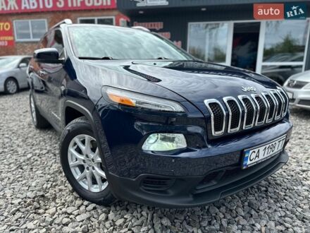 Синій Джип Cherokee, об'ємом двигуна 3.2 л та пробігом 183 тис. км за 12800 $, фото 1 на Automoto.ua