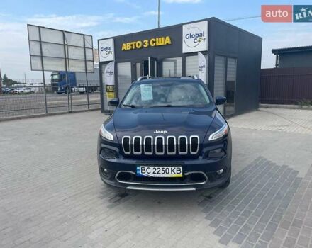 Синий Джип Чероки, объемом двигателя 2.36 л и пробегом 197 тыс. км за 11500 $, фото 1 на Automoto.ua