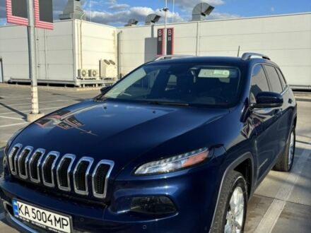 Синий Джип Чероки, объемом двигателя 2.36 л и пробегом 275 тыс. км за 11500 $, фото 1 на Automoto.ua