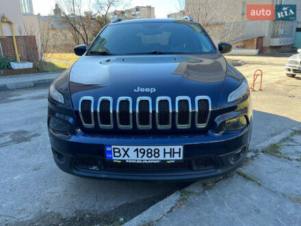 Джип Cherokee 2015 у Каменце-Подольском на Automoto.ua Синій Джип Cherokee, об'ємом двигуна 2.4 л та пробігом 135 тис. км за 15500 $, фото 1 на Automoto.ua