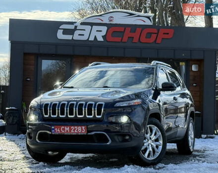 Синий Джип Чероки, объемом двигателя 3.24 л и пробегом 185 тыс. км за 13500 $, фото 1 на Automoto.ua
