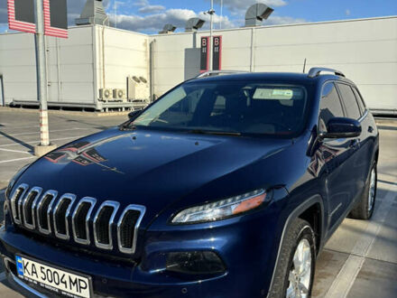 Джип Чероки 2015 в Киеве на Automoto.ua Синий Джип Чероки, объемом двигателя 2.36 л и пробегом 275 тыс. км за 15000 $, фото 1 на Automoto.ua