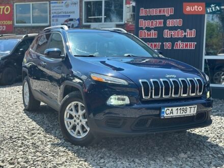 Синій Джип Cherokee, об'ємом двигуна 3.2 л та пробігом 183 тис. км за 11900 $, фото 1 на Automoto.ua