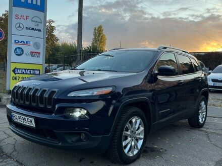 Синий Джип Чероки, объемом двигателя 24 л и пробегом 207 тыс. км за 12900 $, фото 1 на Automoto.ua