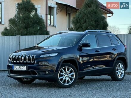 Синій Джип Cherokee, об'ємом двигуна 2.2 л та пробігом 109 тис. км за 16499 $, фото 1 на Automoto.ua