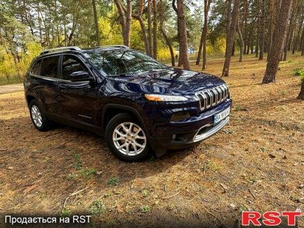 Синій Джип Cherokee, об'ємом двигуна 2.4 л та пробігом 175 тис. км за 13500 $, фото 1 на Automoto.ua