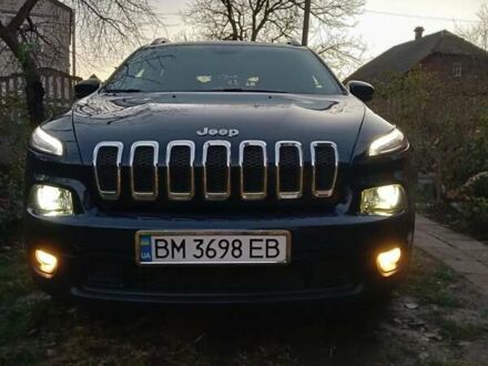Синий Джип Чероки, объемом двигателя 2.36 л и пробегом 146 тыс. км за 13700 $, фото 1 на Automoto.ua