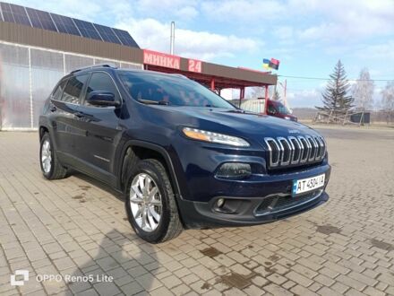 Джип Чероки 2015 в Ивано-Франковске на Automoto.ua Синий Джип Чероки, объемом двигателя 2.4 л и пробегом 183 тыс. км за 14950 $, фото 1 на Automoto.ua