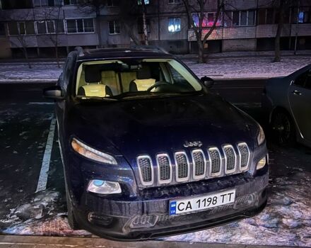 Синий Джип Чероки, объемом двигателя 3.2 л и пробегом 173 тыс. км за 14500 $, фото 1 на Automoto.ua