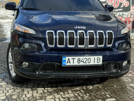 Джип Чероки 2015 в Ивано-Франковске на Automoto.ua Синий Джип Чероки, объемом двигателя 3.2 л и пробегом 154 тыс. км за 12900 $, фото 1 на Automoto.ua