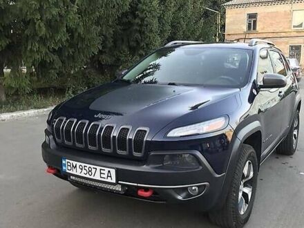 Джип Чероки 2015 в Львове на Automoto.ua Синий Джип Чероки, объемом двигателя 3.24 л и пробегом 227 тыс. км за 13450 $, фото 1 на Automoto.ua