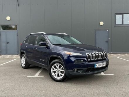 Синій Джип Cherokee, об'ємом двигуна 2.36 л та пробігом 120 тис. км за 13100 $, фото 1 на Automoto.ua