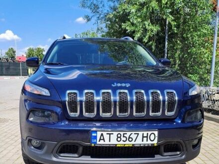 Синій Джип Cherokee, об'ємом двигуна 2.36 л та пробігом 160 тис. км за 12299 $, фото 1 на Automoto.ua
