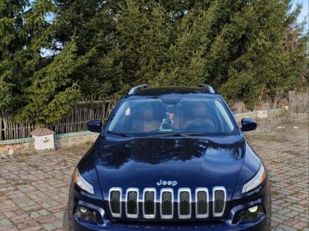 Синий Джип Чероки, объемом двигателя 2.4 л и пробегом 204 тыс. км за 13300 $, фото 1 на Automoto.ua