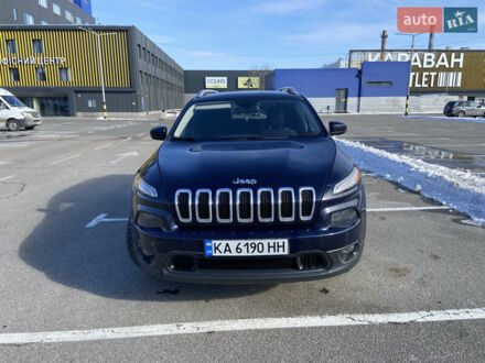 Джип Cherokee 2016 у Києві на Automoto.ua Синій Джип Cherokee, об'ємом двигуна 2.36 л та пробігом 115 тис. км за 14900 $, фото 1 на Automoto.ua