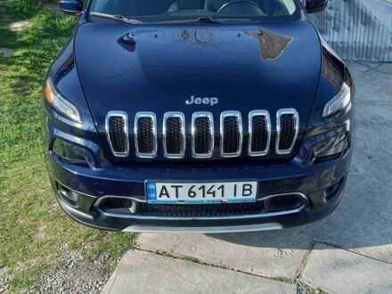 Синій Джип Cherokee, об'ємом двигуна 2.4 л та пробігом 170 тис. км за 14300 $, фото 1 на Automoto.ua