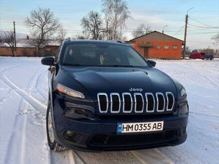 Синий Джип Чероки, объемом двигателя 2.36 л и пробегом 205 тыс. км за 13700 $, фото 1 на Automoto.ua