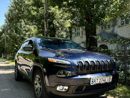 Синий Джип Чероки, объемом двигателя 2.36 л и пробегом 86 тыс. км за 15200 $, фото 1 на Automoto.ua