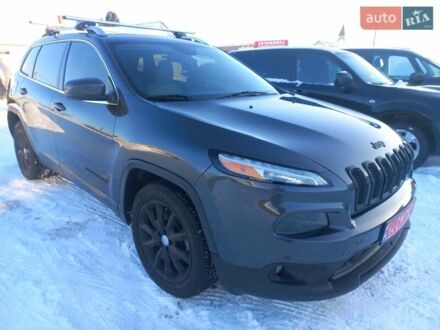 Синій Джип Cherokee, об'ємом двигуна 2.4 л та пробігом 240 тис. км за 11000 $, фото 1 на Automoto.ua